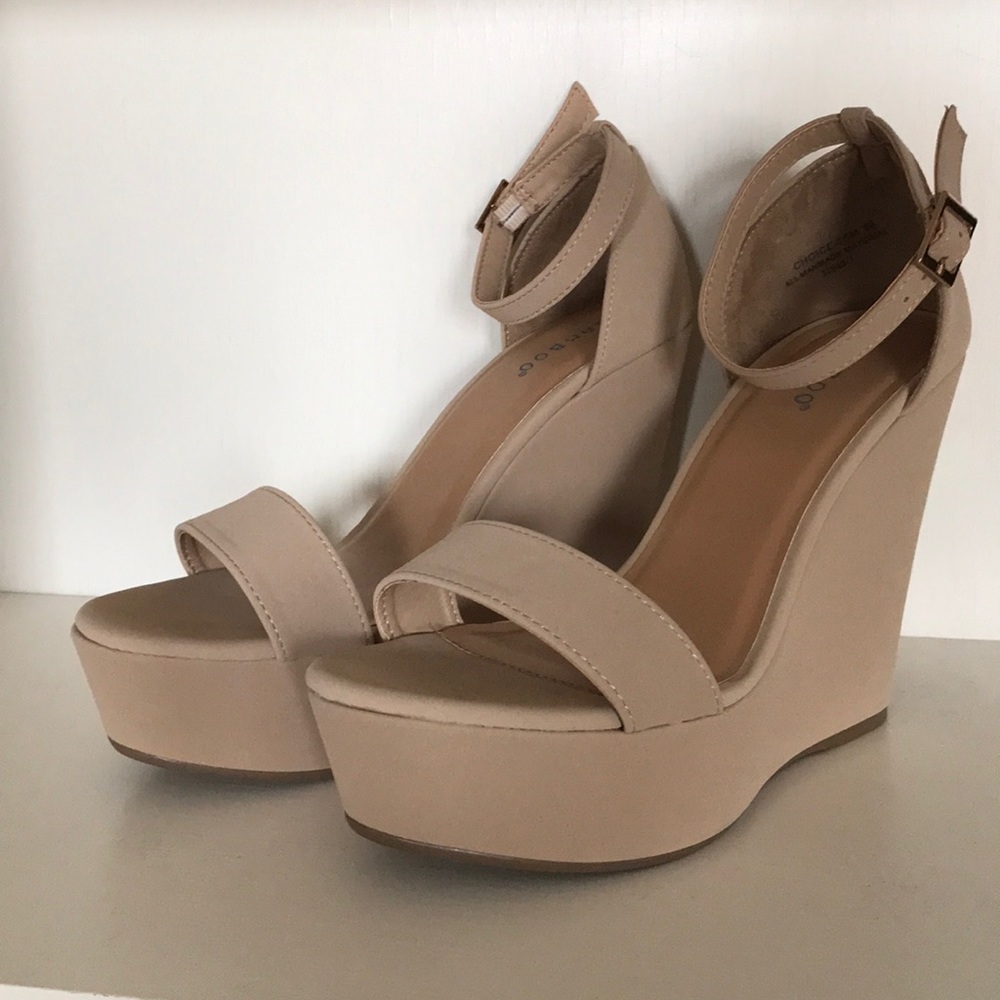 Nude 5” Wedge Heel!